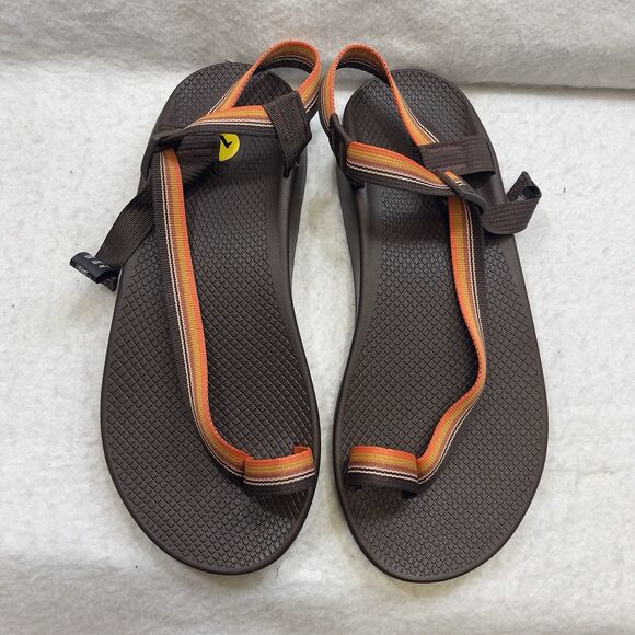 Chaco Sandals Men\'s 9 Orange Brown Bodhi Belt Java Toe Loop Strappy Beach Shoes main image 11